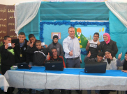 اعدادية دار الحكمة في اللد تبحر بامان في اسبوع الانترنت الامن